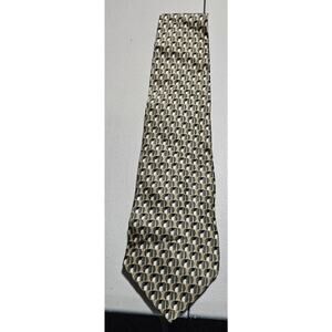 Stafford Green, Gold, White And Black Necktie‎